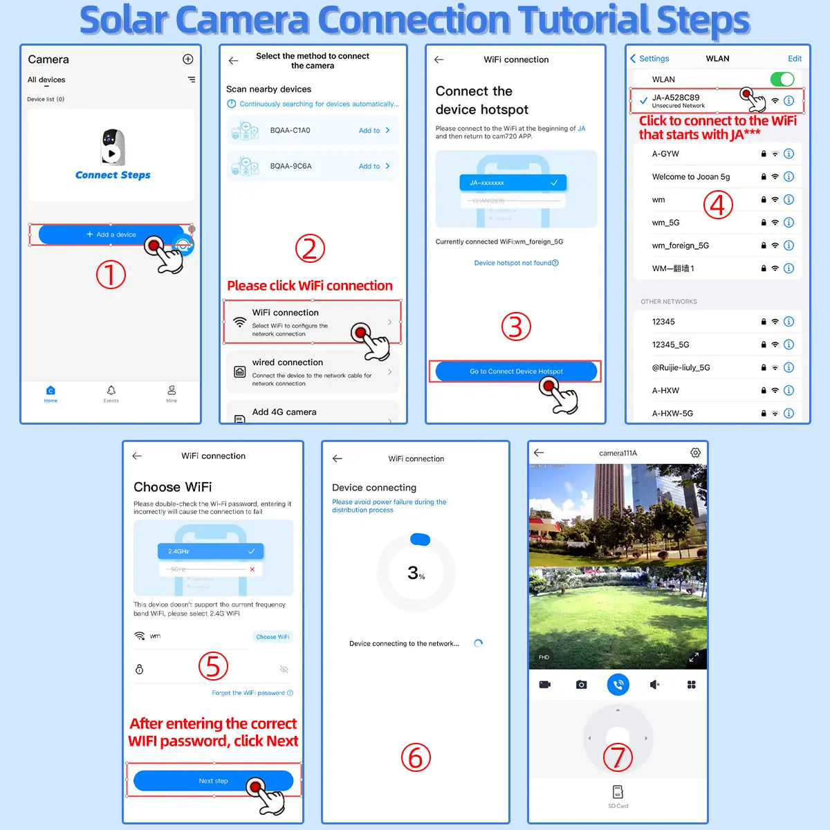 【2026 Exclusive Deal】Jooan 2K+2K HD Solar 360° Dual Lens Wireless Outdoor Security Camera, 2.4G Wifi, 360° PTZ Dual Screen(No Dead Ends), Spotlight, IP66 Waterproof, Color Night Vision, PIR Human Detection, Two-Way Talk, Auto Tracking, Siren Alarm, Alexa