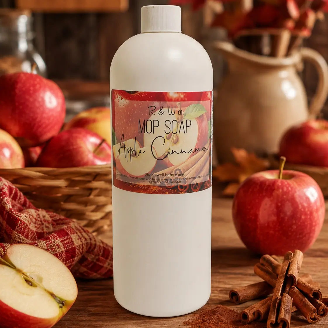 R&W Co. Highly Scented Mop Soap (Concentrated Formula) 32Oz/900G By