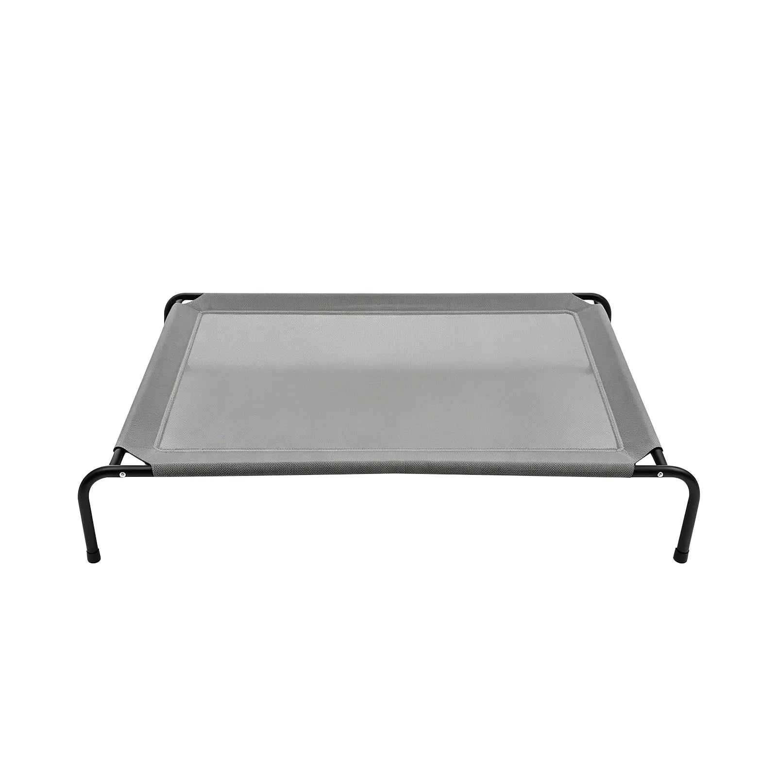 Petitrinu Classic Elevated Dog Bed with Metal Frame - Textilene Stretch Mesh Fabric, Cooling, Breathable, Joint Relief for Medium/Large Dogs, 2 Sizes (47.24In×31.89In×9.45In/35.43In×25.59In×8.27In) Pet Cot
