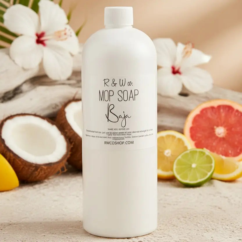 R&W Co. Highly Scented Mop Soap (Concentrated Formula) 32Oz/900G By