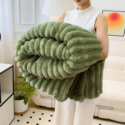 1 Pc Gentlesoft White Throw Blanket for Couch - Cozy Blanket for Women, Cute Fleece Throw for Girls, Christmas Birthday Gifts