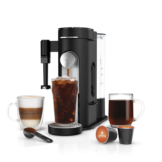Ninja Single-Serve Pods & Grounds Specialty Coffee Maker Black - PB051