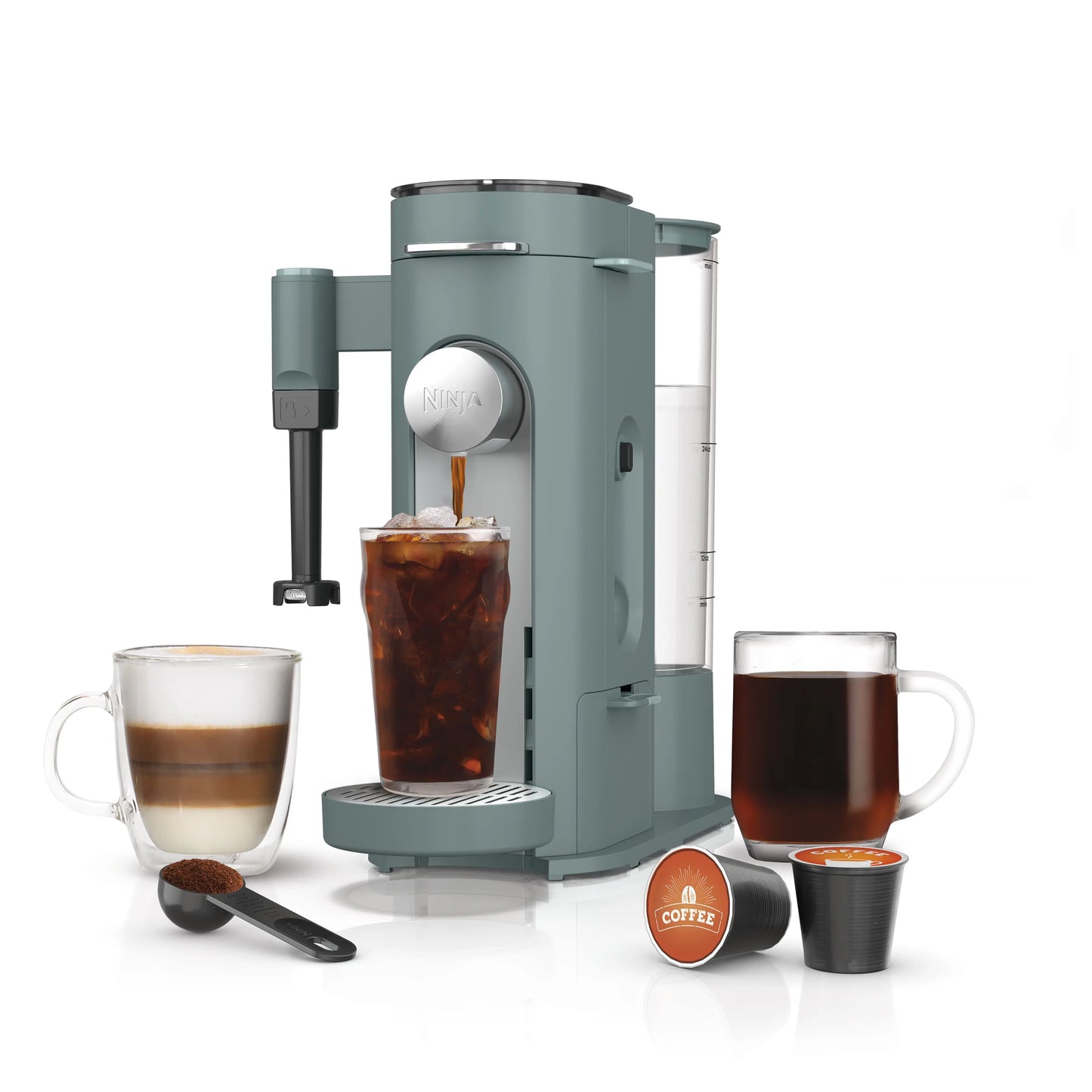 Ninja Single-Serve Pods & Grounds Specialty Coffee Maker Black - PB051