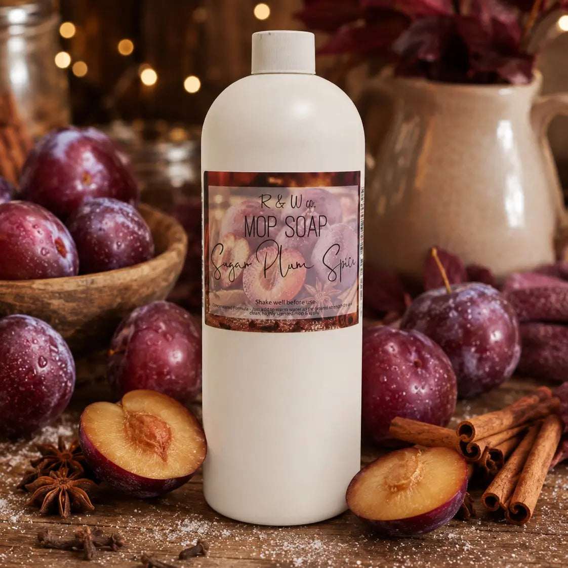 R&W Co. Highly Scented Mop Soap (Concentrated Formula) 32Oz/900G By